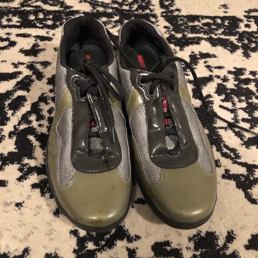 Men’s Prada sneakers, slightly used